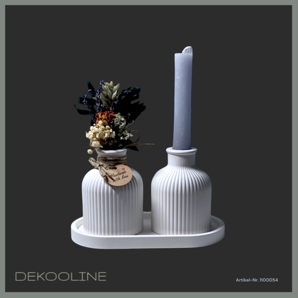 mit Trockenblumen Variante E