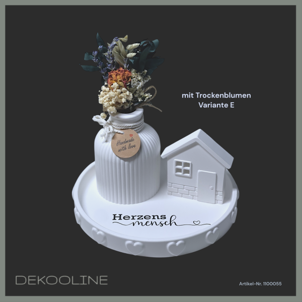 mit Trockenblumen Variante E
