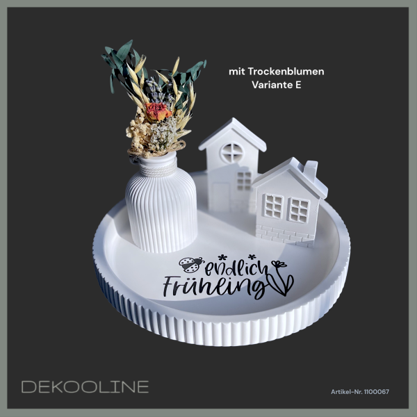 mit Trockenblumen Variante E
