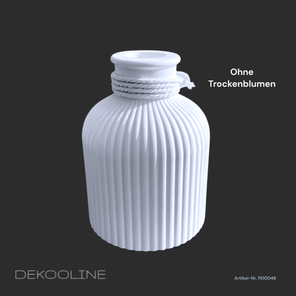 ohne Trockenblumen
